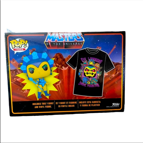 Funko POP! Collector's Box: Master's of the Universe - Evil Lynn POP & Tee shirt - Picture 4 of 10